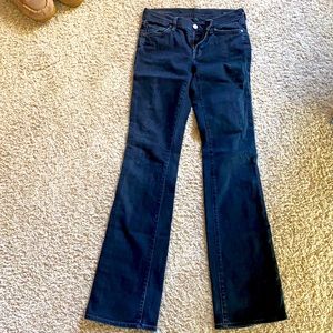 Citizens of Humanity Amber Stretch high rise bootcut jeans,  size 26